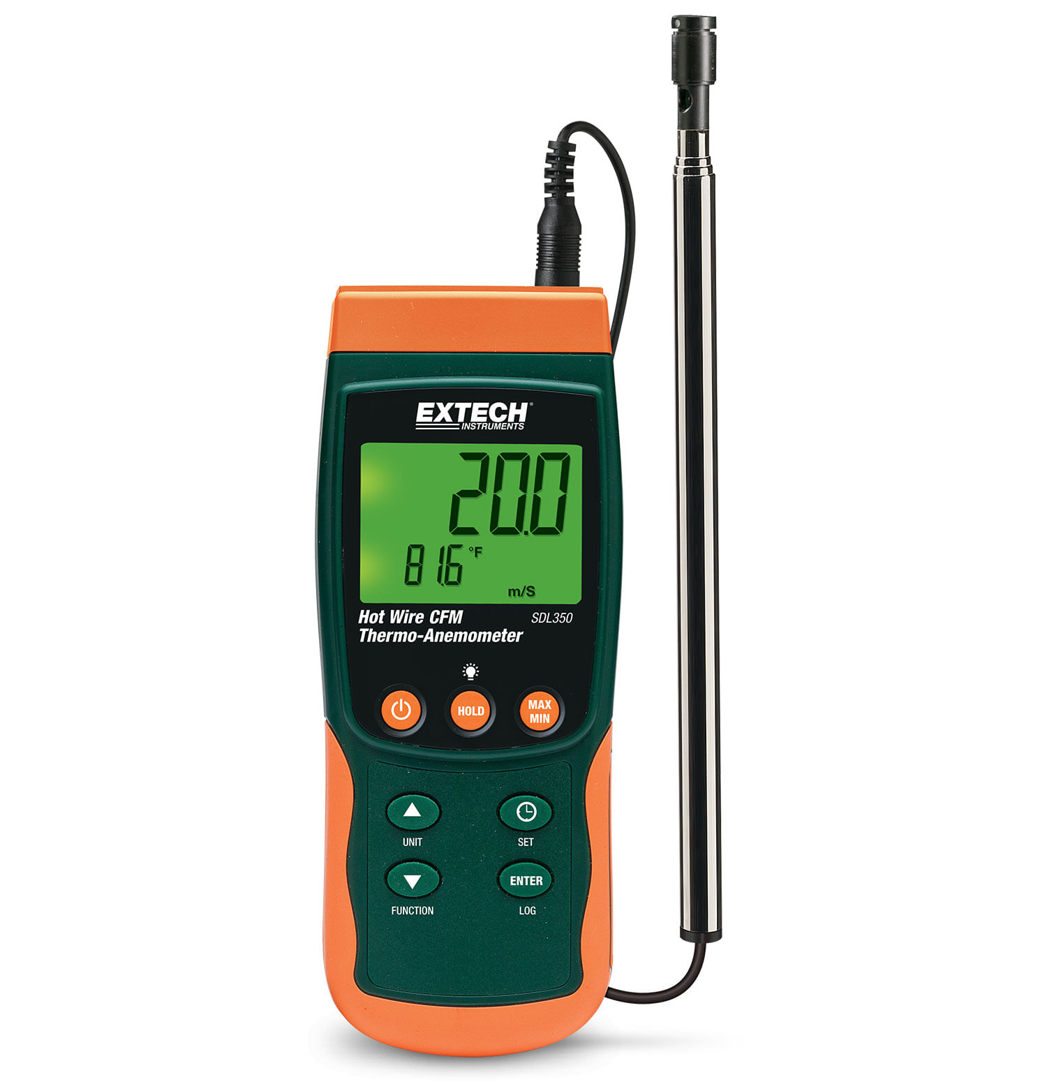 Hot Wire CFM Thermo-Anemometer/Datalogger - FLIR